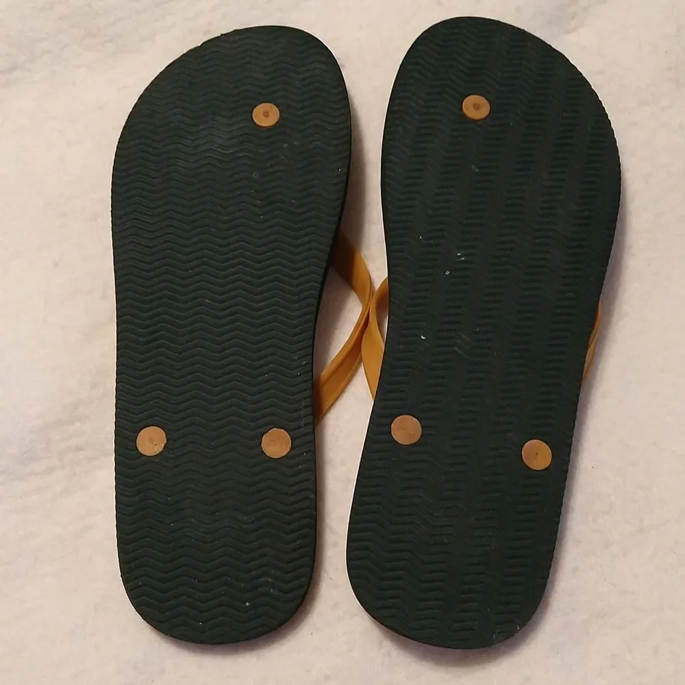 Retro Skull Flip Flops